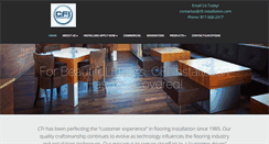 Desktop Screenshot of cfi-installation.com